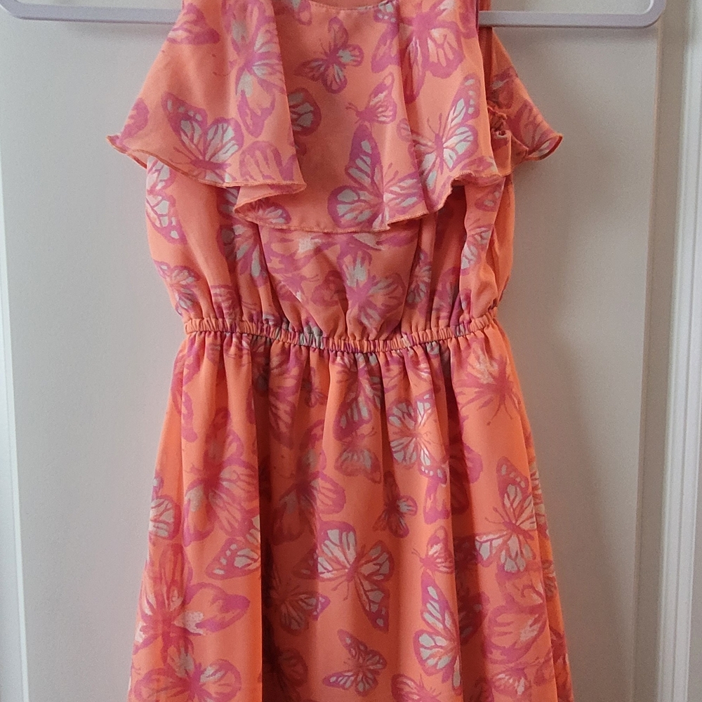 Mudd Pink One Shoulder Casual Dress